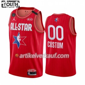 NBA 2020 All-Star Trikot Personalisierung Jordan Brand Rot Swingman - Kinder